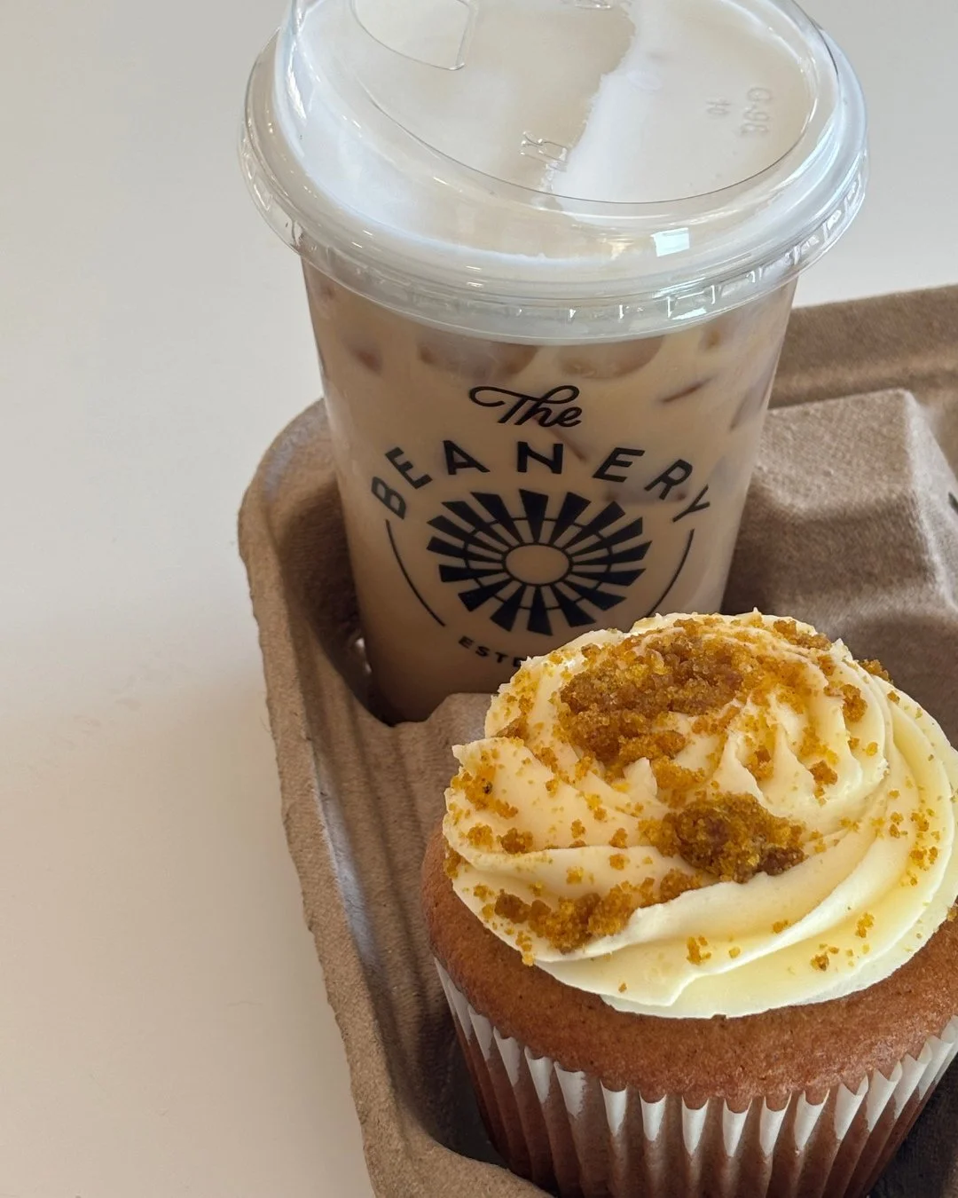 The only way we want to start our Friday!⁠
⁠
Coffee in hand and a pastry right next to it!⁠
