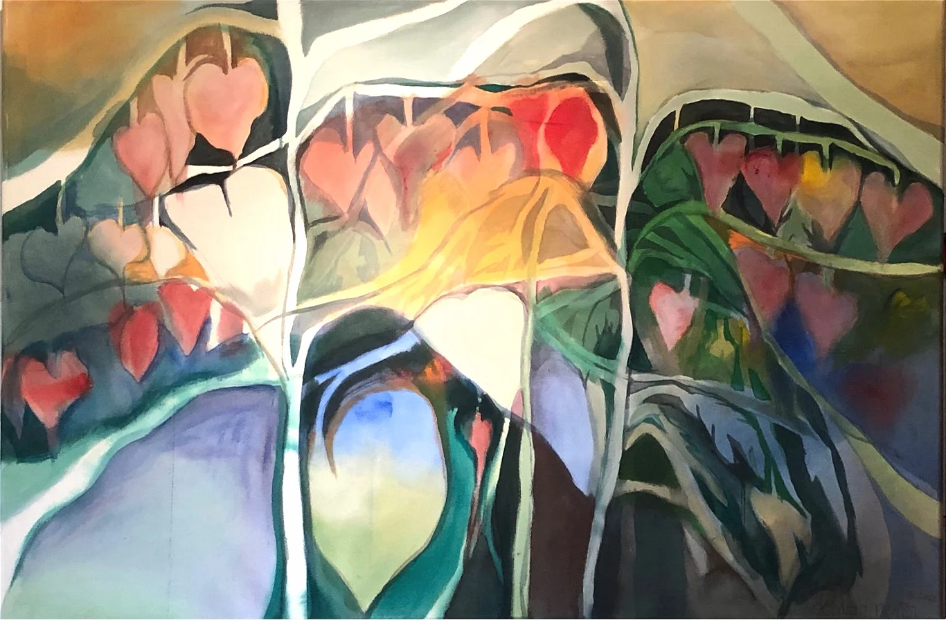 Bleeding Beating Hearts 72w x 48h