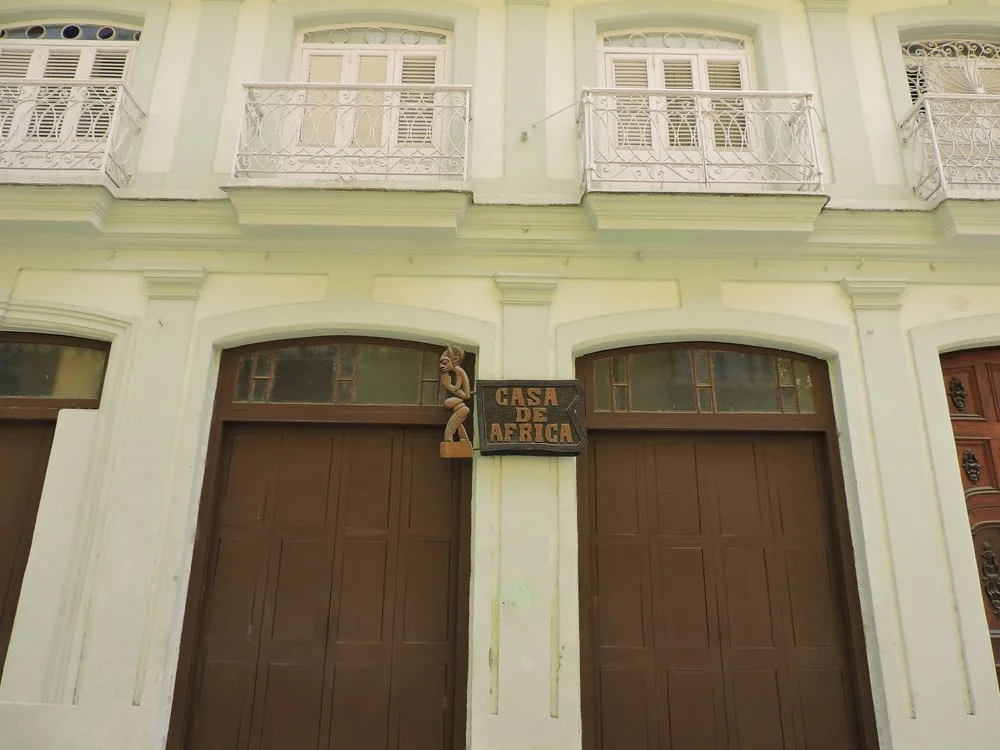 Students participated in a series of educational workshops, Spanish, and dance classes at Case de Africa, in Havana.