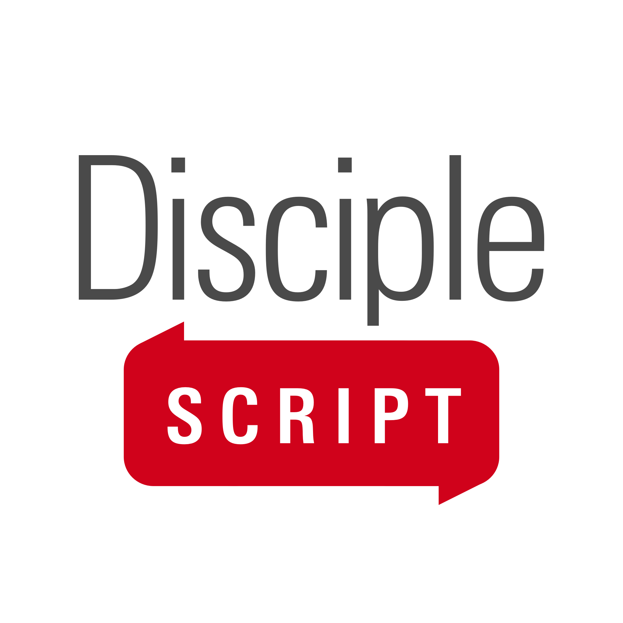 DiscipleScript Wordmark