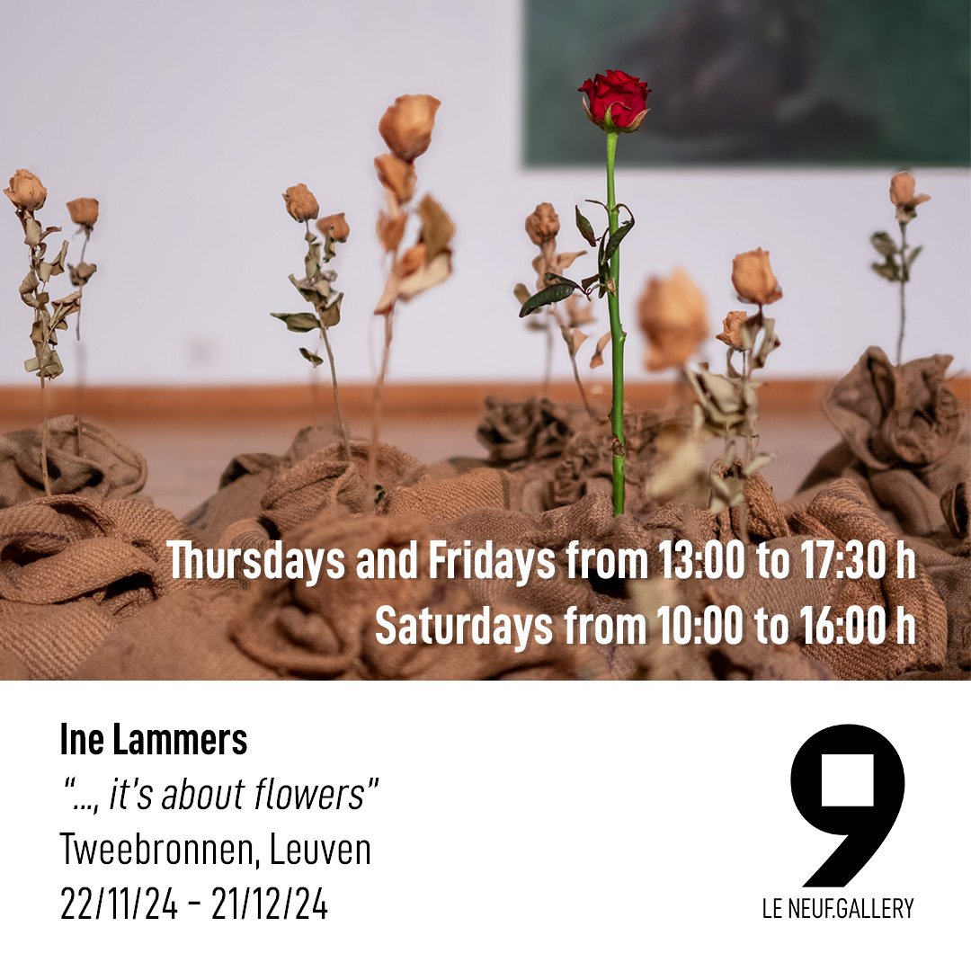 ⭐️ Your art activity for this weekend

Ine Lammers - &quot;..., it's about flowers&quot;

🏢 Venue: Expo Tweebronnen, Rijschoolstraat 4, 3000 Leuven

The exhibition runs from November 22nd to December 21st and can be visited on Thursdays and Fridays 