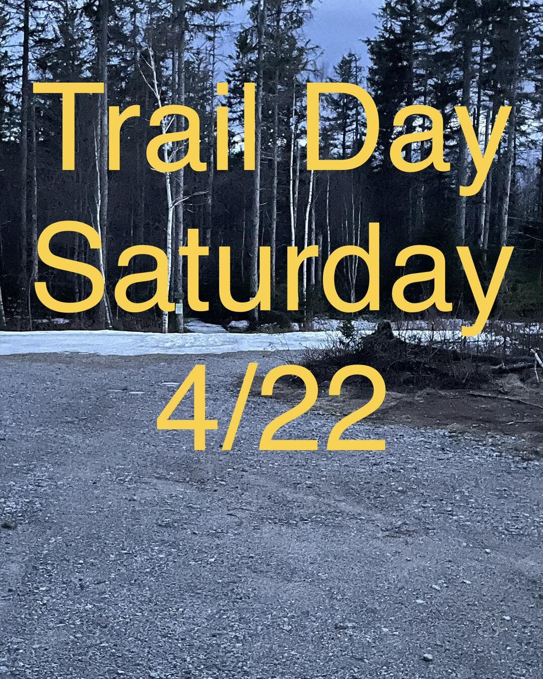 Come get your hands dirty - this Saturday 4/22 is our first Trail Work Day of the year! Snow still covers some higher elevation trails, however a majority of the network is ready for spring cleaning! With significant rainfall expected Sunday, cleanin