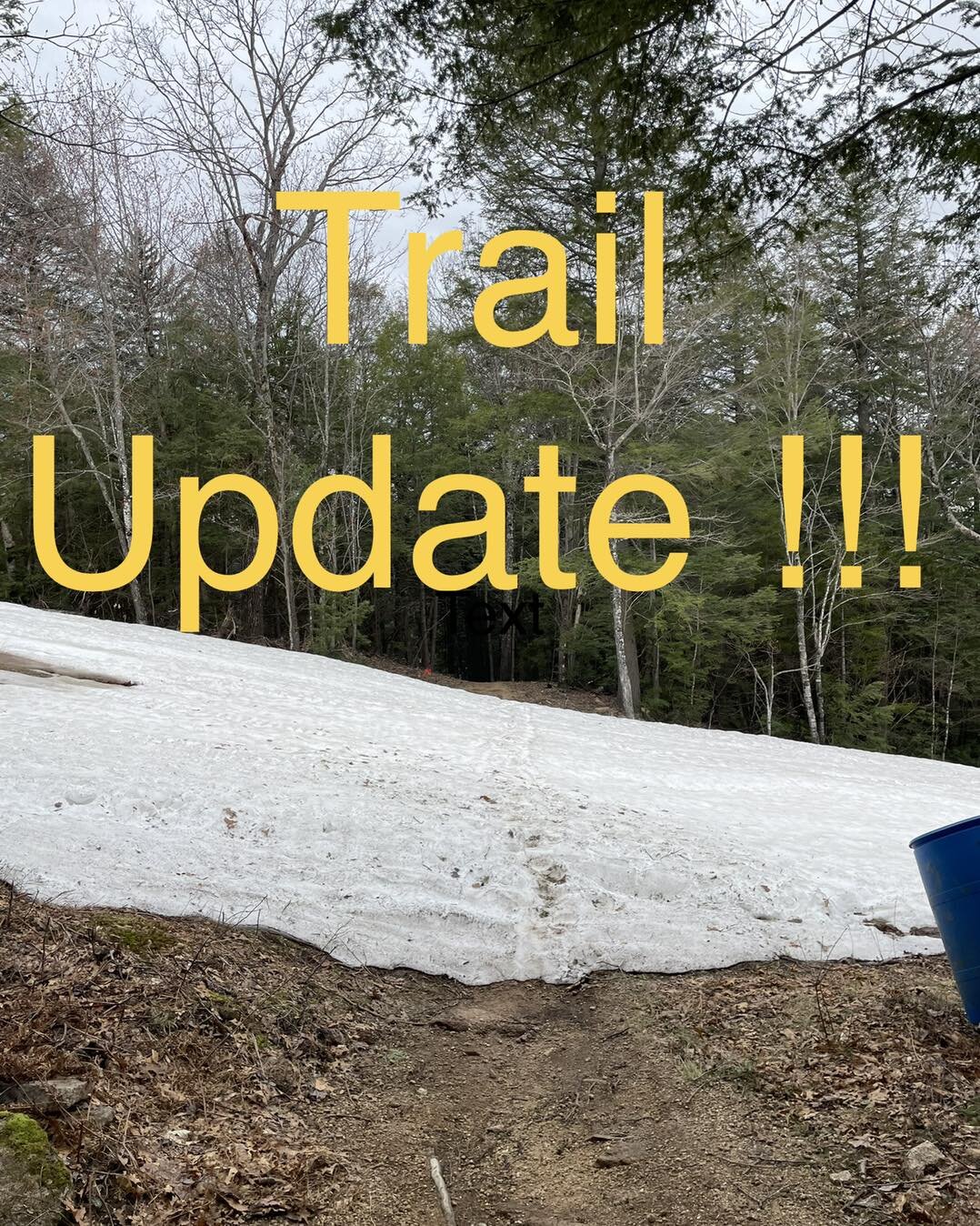 Trail Update: The network is drying out, however the recent rainfall has not been working in our favor. Snow and soft soil exist in spots on higher elevations. This means we need a few more weeks until the network can open. 

No trail work this weeke