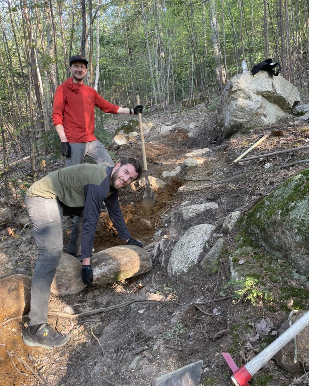 Exciting News!!! Digging and riding this weekend! 

Thanks to a great showing of volunteers a portion of the Hurricane network is nearly ready for riders. With volunteer help this Saturday 5/13 we hope to open Hurricane Highway, Kettle Ridge, Tornado