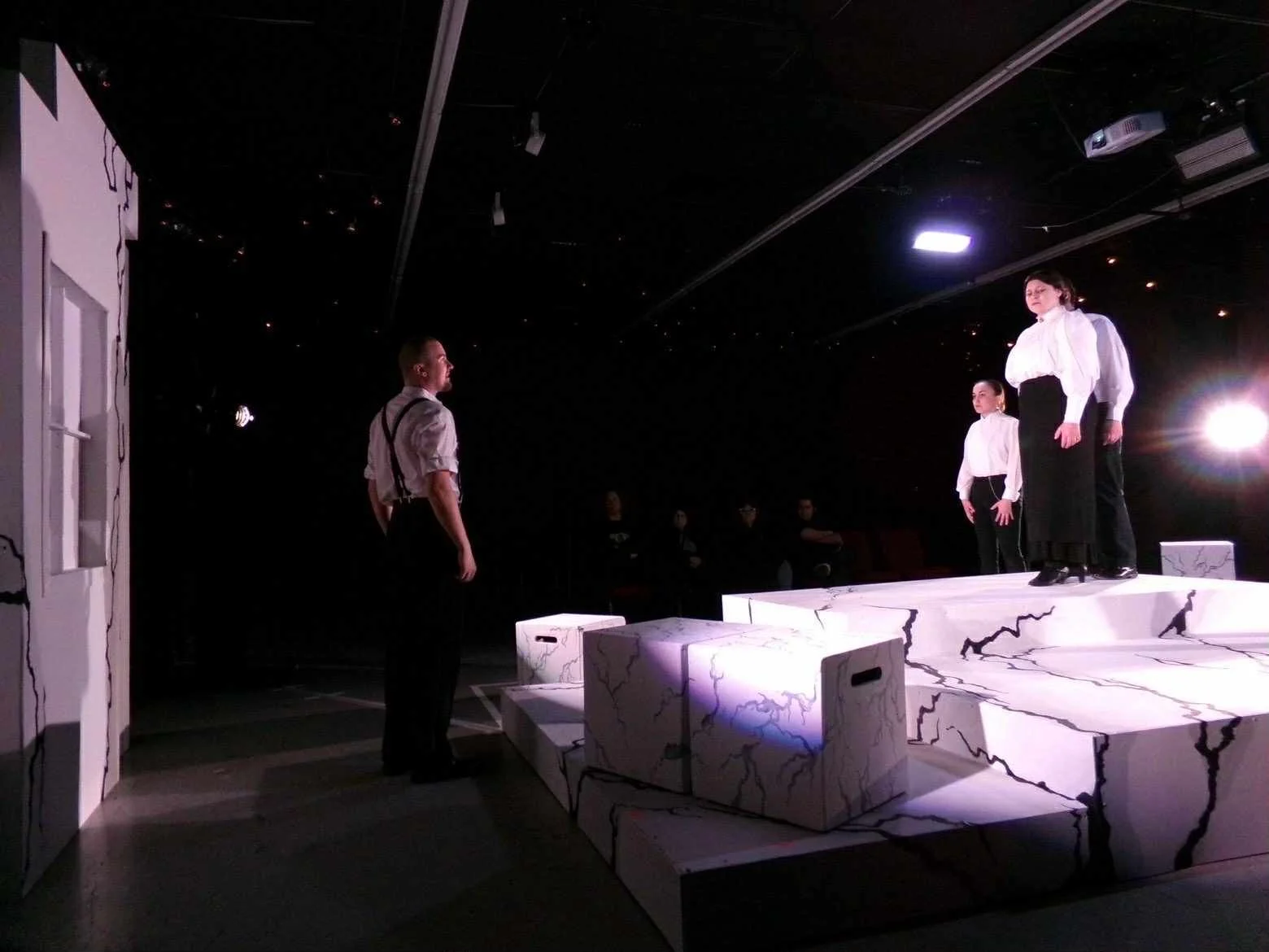 Production photograph from "The Just Assassins"