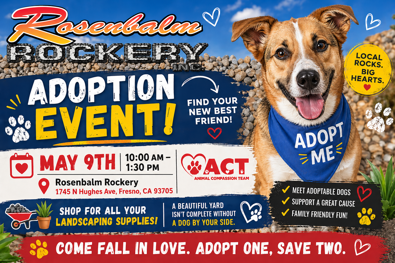 Rosenbalm Rockery Adoption Event