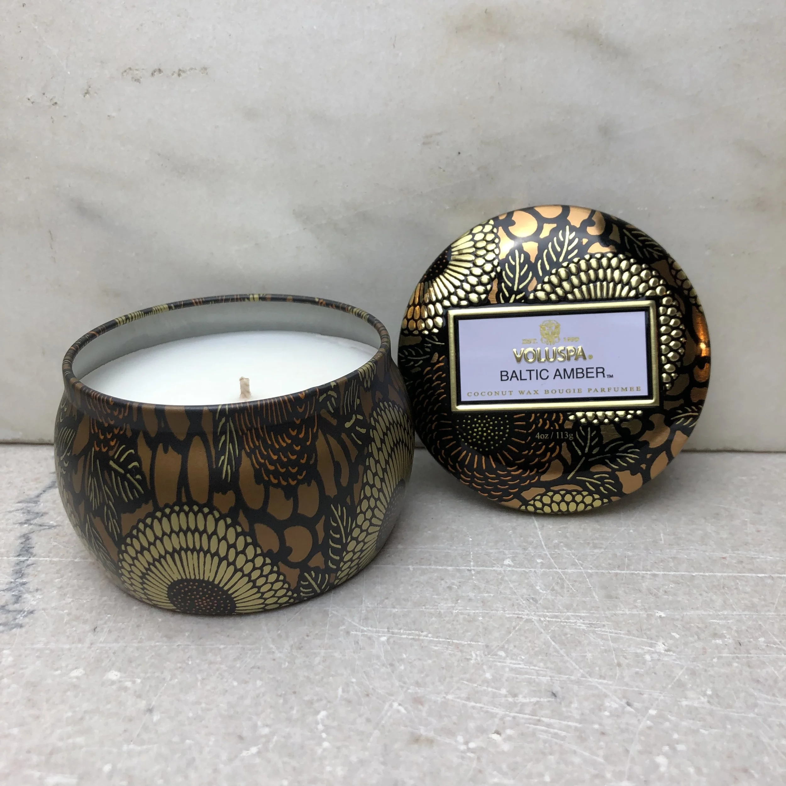 coconut wax candle
