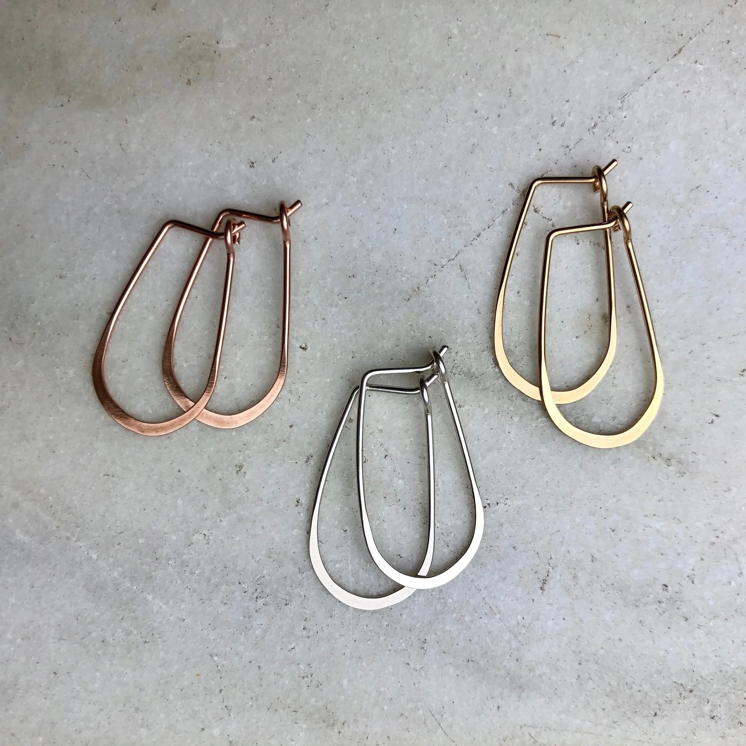 teardrop earrings