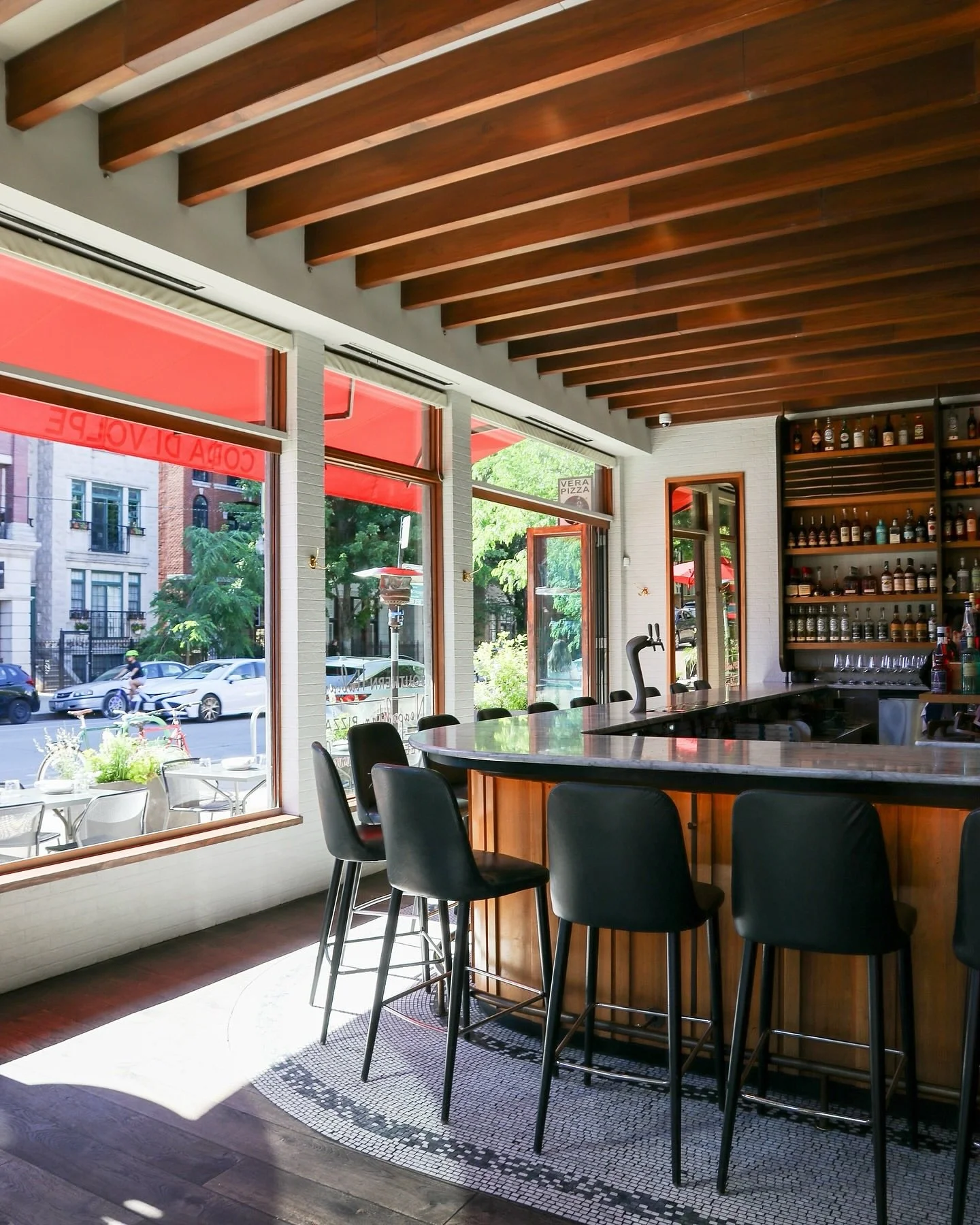 Happy Labor Day 🥂 We&rsquo;re open today 4:30-9:30pm. Come hang out for sips and slices 🍕