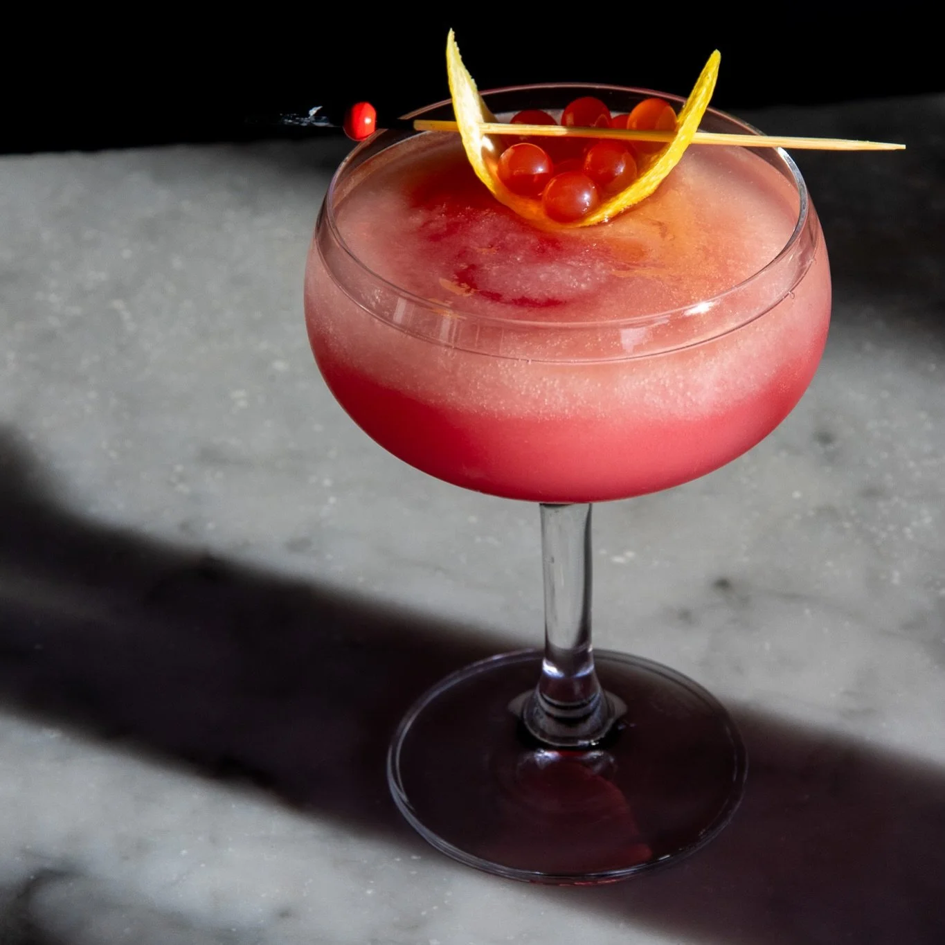 If it&rsquo;s 60 in February, we drink like it&rsquo;s May.

Bergamotto Blizzie
Gin, Italicus, pomegranate shrub, lemon &amp; prosecco &mdash; spun like a sgroppino. ☀️🍸