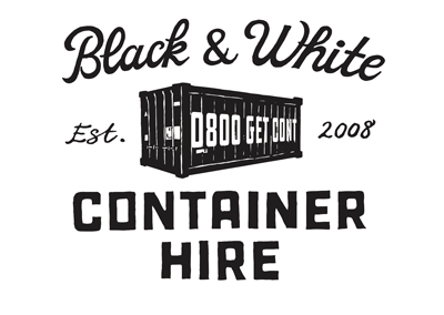Black &amp; White Container Hire