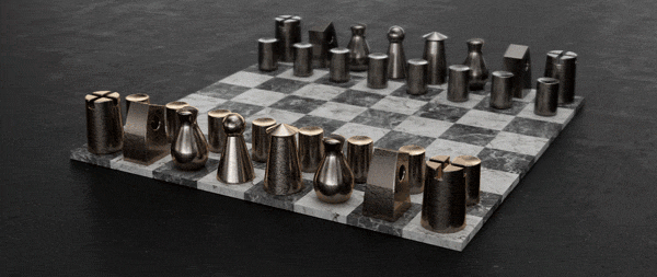 Man Ray Chess Set