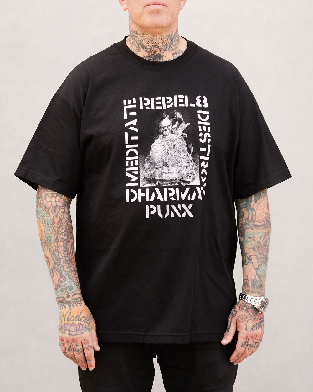 Circulaire brand Guggenheim Museum Rebel8 Destroy T-shirt — Against The Stream Meditation Center