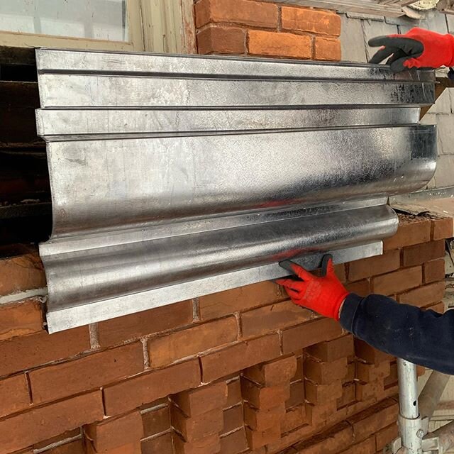 The Lead coated copper cornice sample has been fabricated for the architects approval. Lots more of this to come. -
-
-
#copperworksdistillery #leadcoatedcopper #skilledtrades #roofers #torontocity #slateroofer