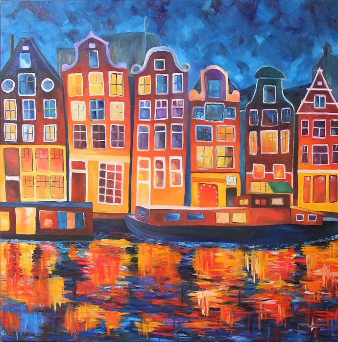 Canal At Night
