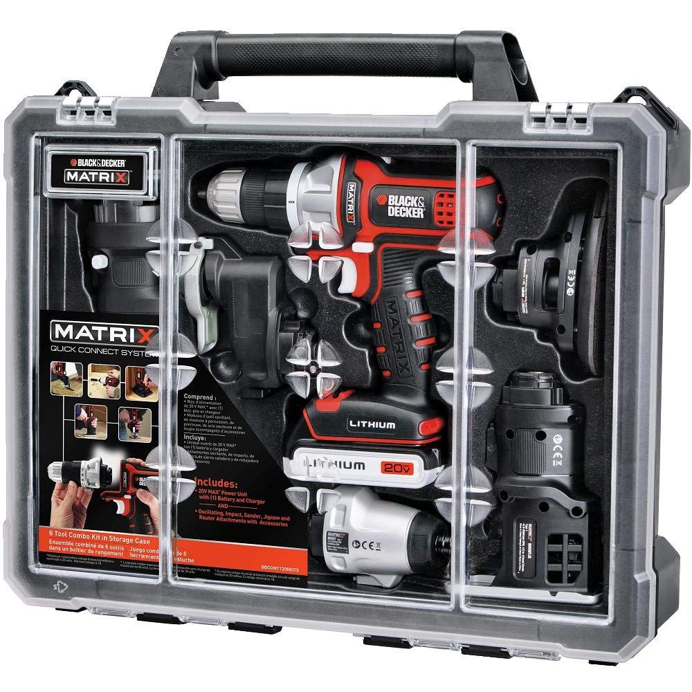 BLACK &amp; DECKER Tool Combo Kit with Case