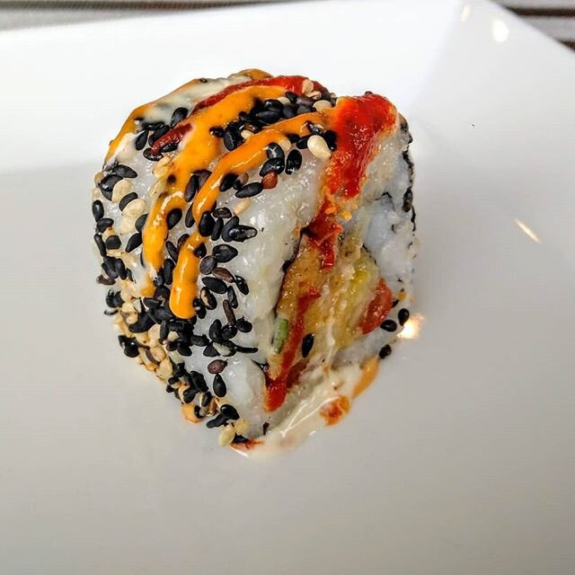 It's International Sushi Day!!!
.
.
.
I was never a fan of sushi, but @kravetrinidad changed my mind drastically! .
.
Pic 1: The first taste of this sushi roll from @kravetrinidad  was life-changing . .
.
I then went on to fall in love with @mylesush