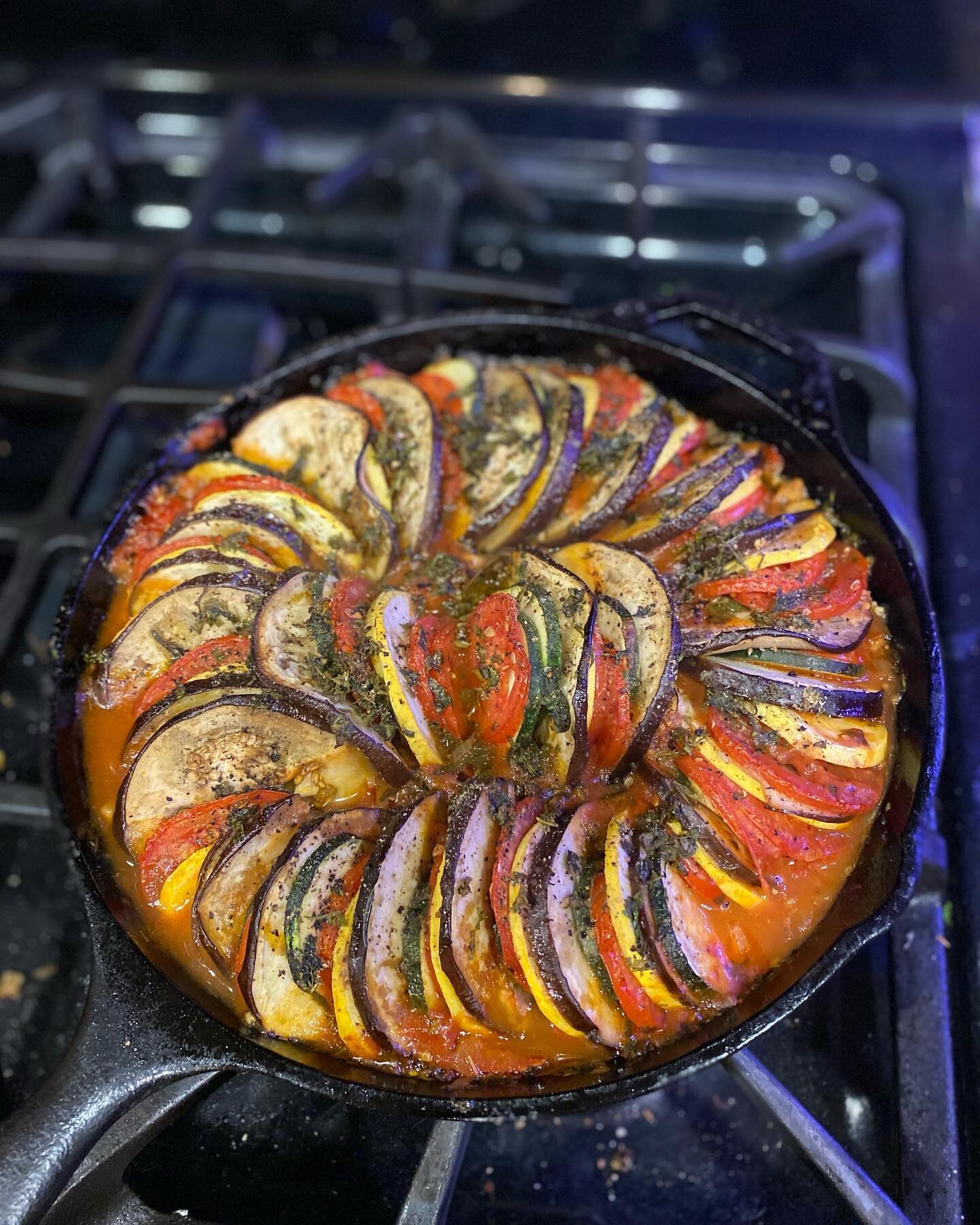 ..When you haven&rsquo;t made one of your favorite recipes in a long time&hellip; you go all out!!! I surprised myself with this one. 

Ratatouille as a main or side is always a great choice, and I had to do it while yellow squash and zucchini were s