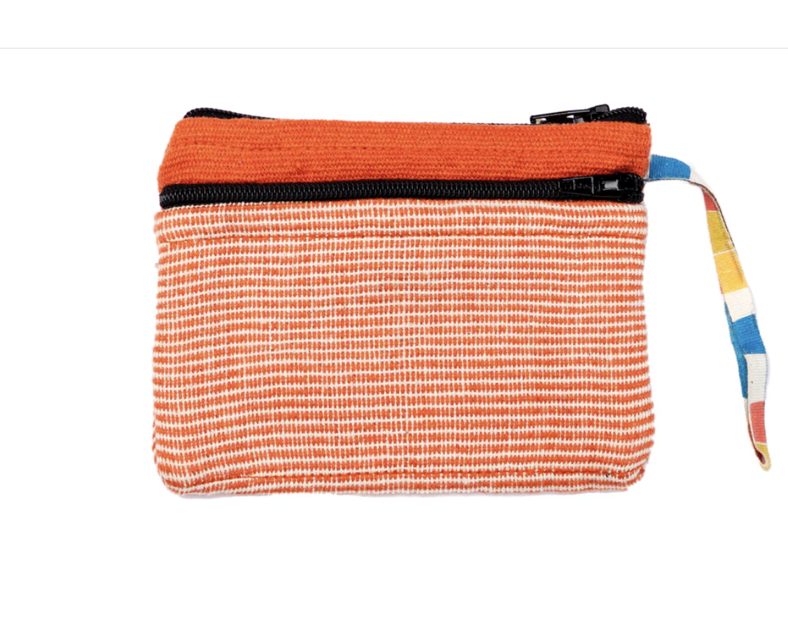 Hand Woven Cotton Wallet - Made in Nepal