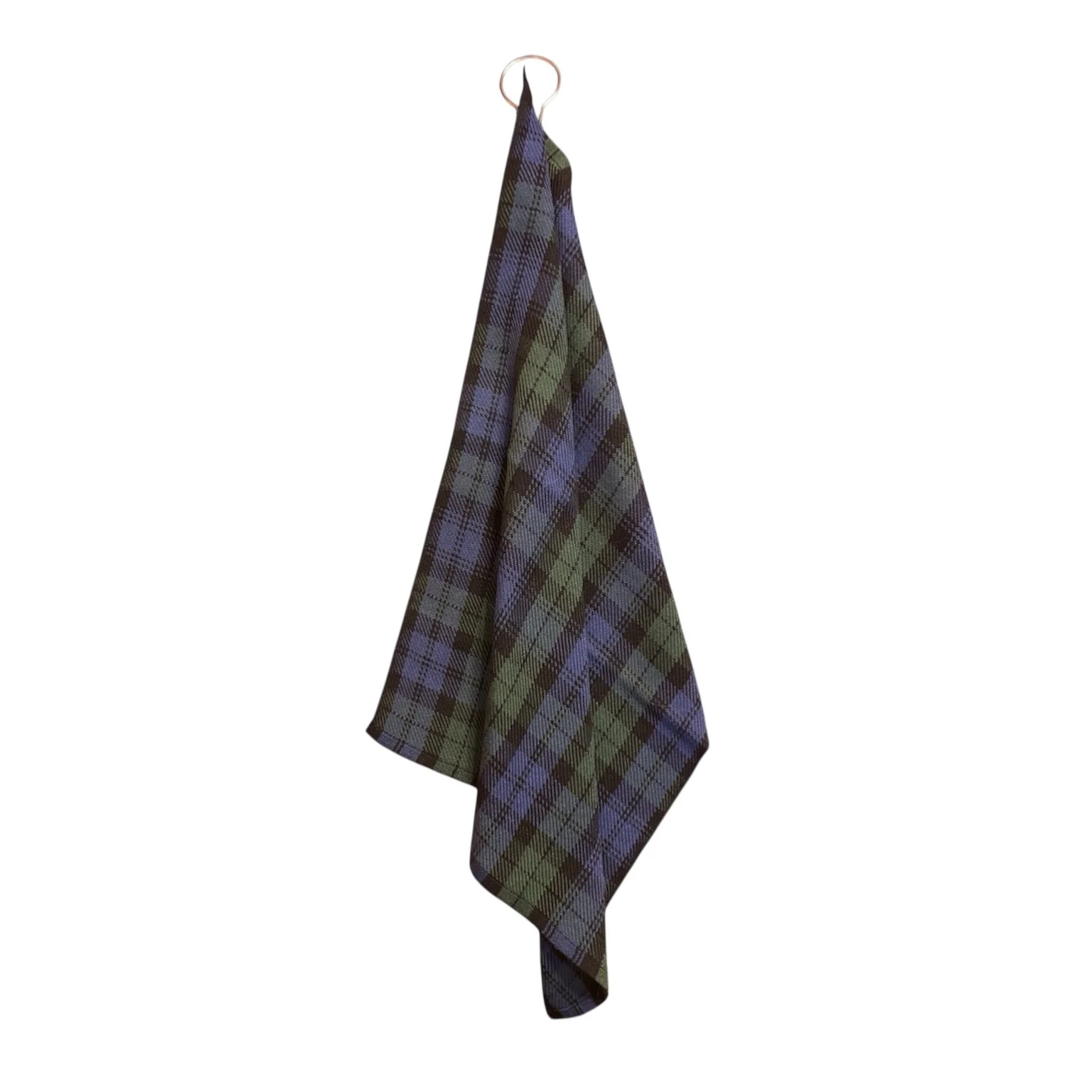 Hand Woven Tartan Golf Towel