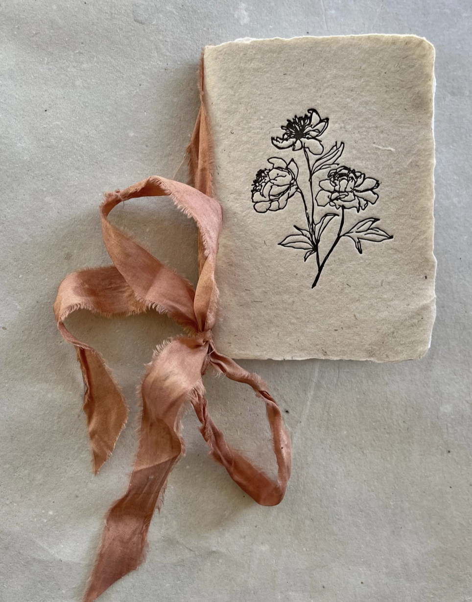 Peony Mini Notebook