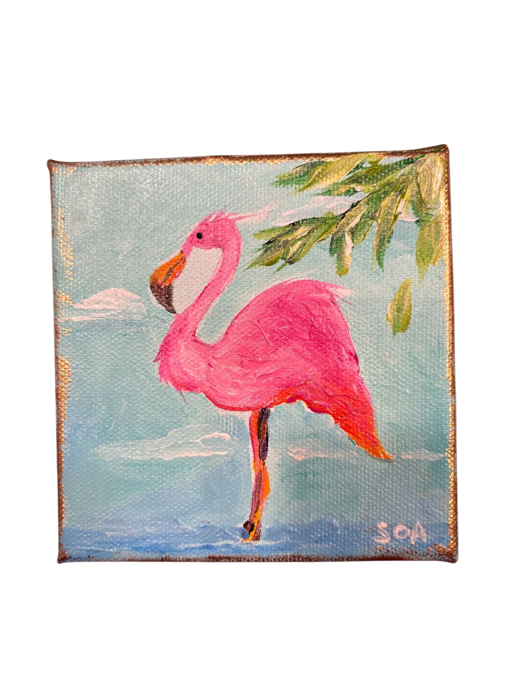 Bey La Launch Flamingo Mini Art
