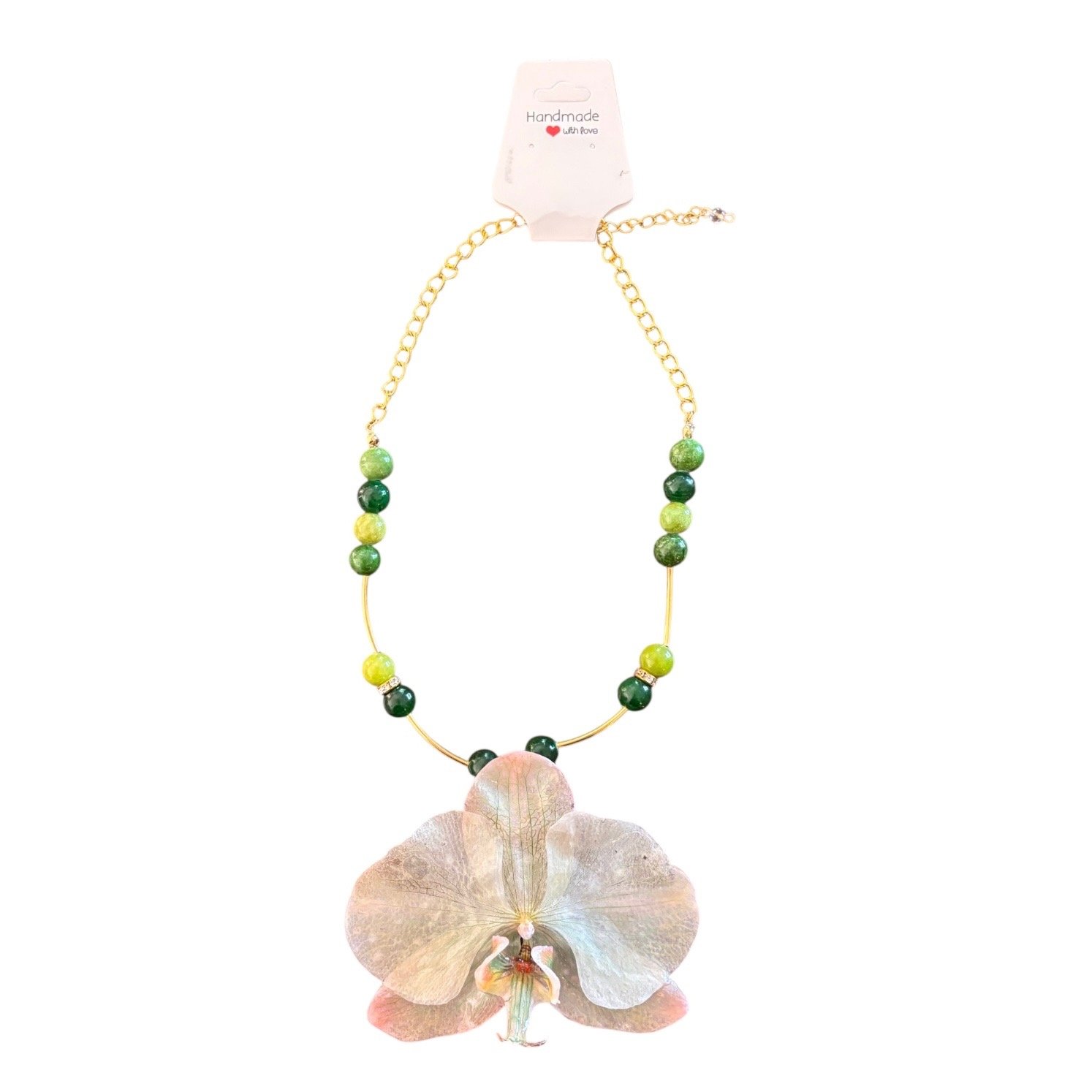 Real Orchid Necklaces