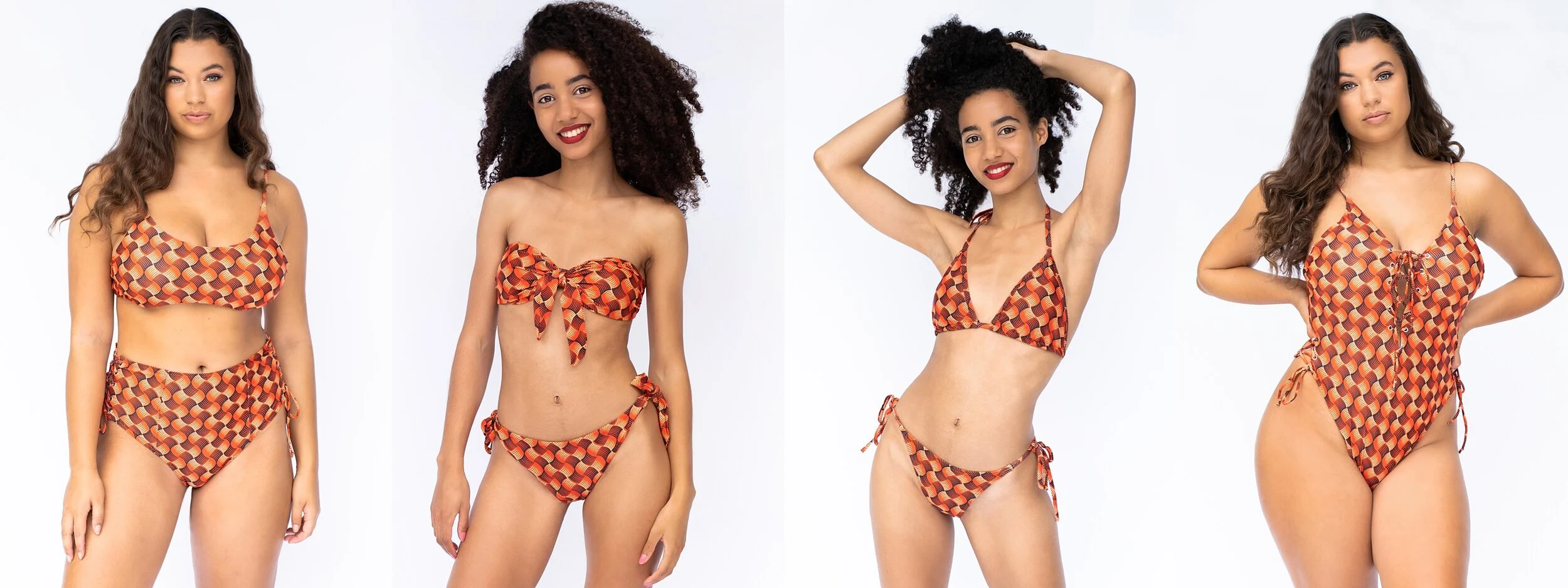 black tassel swimsuit