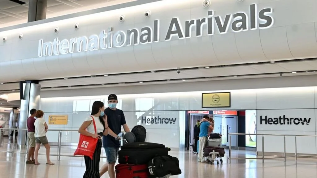Provide your journey and contact details before you travel to the UK