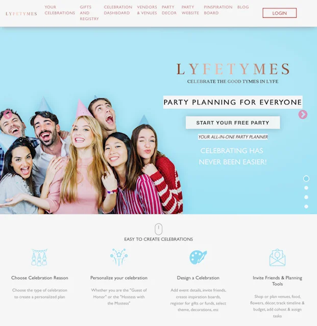 Plan important moments and celebrations like Birthday Parties, Baby Showers, Graduations, Holidays, etc. and save them hours and days of stressful planning. #partyplanning