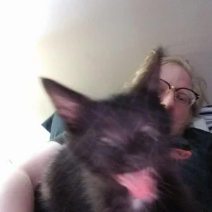 Mister Matches likes making silly faces.