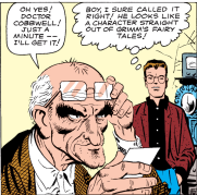 I once heard he killed a man using nothing but his bushy eyebrows.