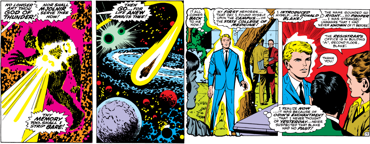 Everyone seems to be pretty cool about a guy suddenly materializing out of nowhere pretty well.