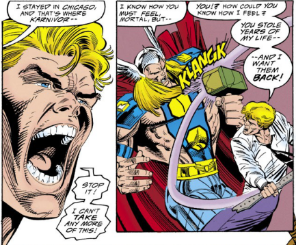 I figured Joseph of Nazarene reacted the same way after he learned his wife got knocked up.