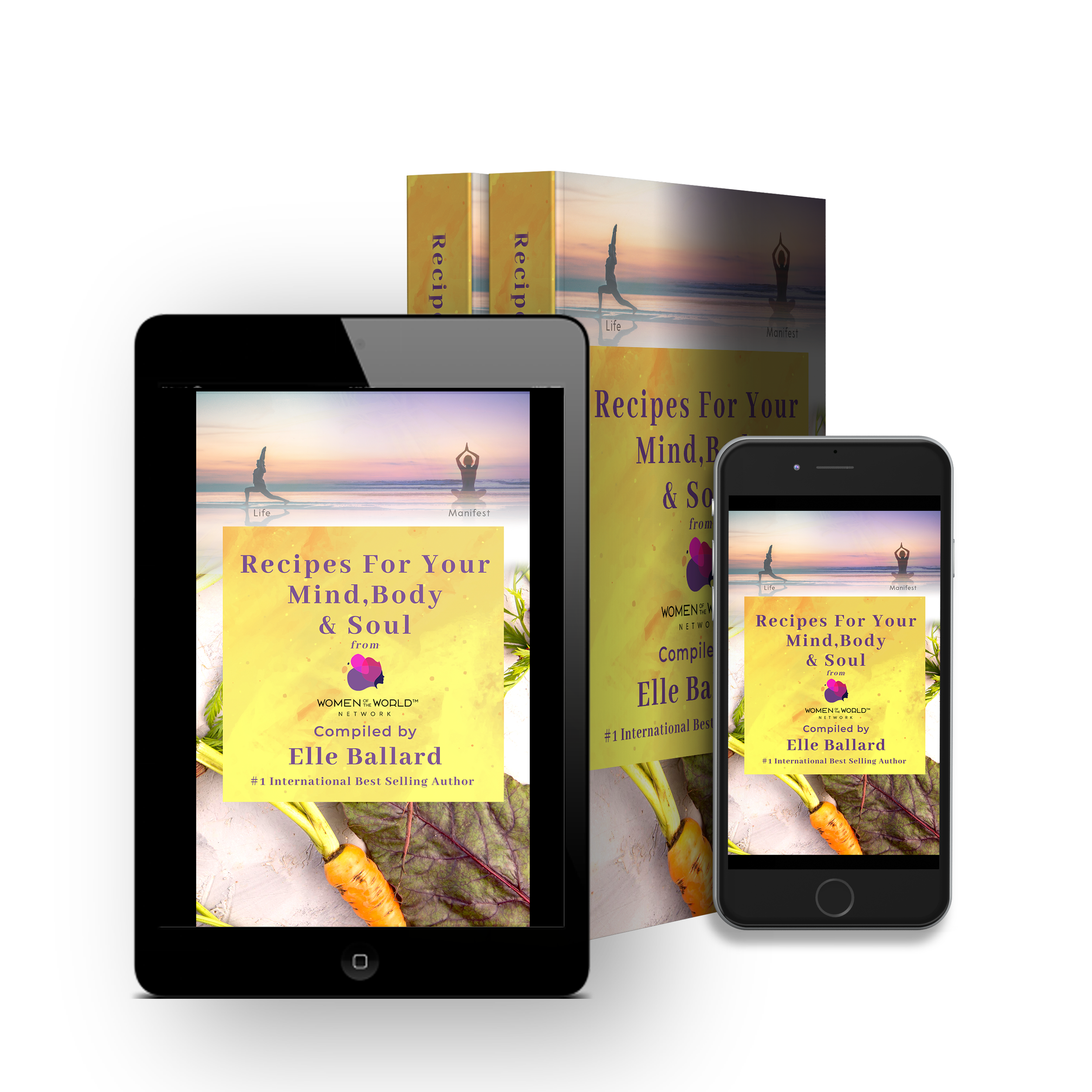 Our Book: “Recipes for Body, Mind and Soul” hits #1 International Bestseller in 5 countries