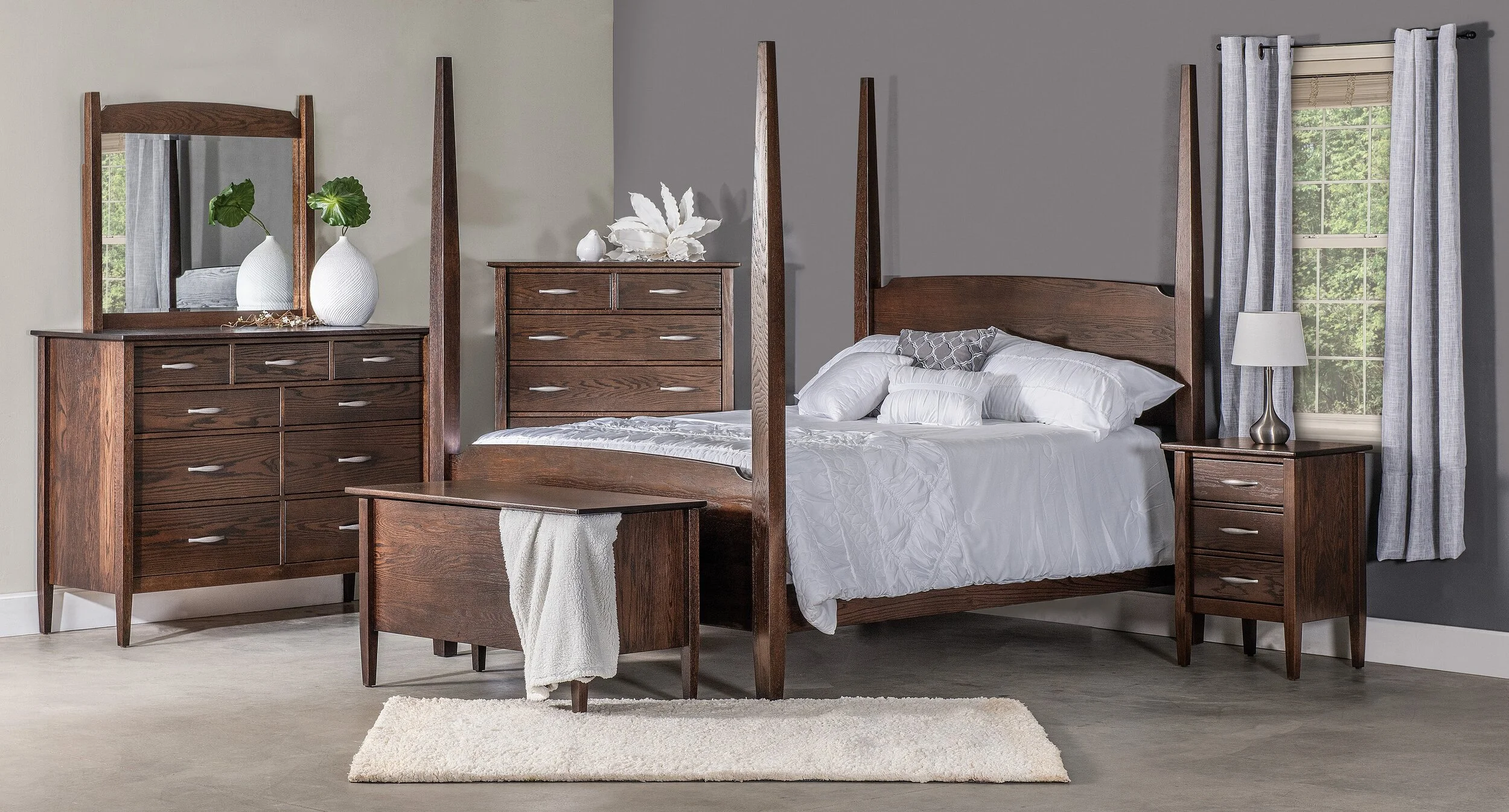 Amish Solid Wood Bedroom Furniture — Countrywood Accents