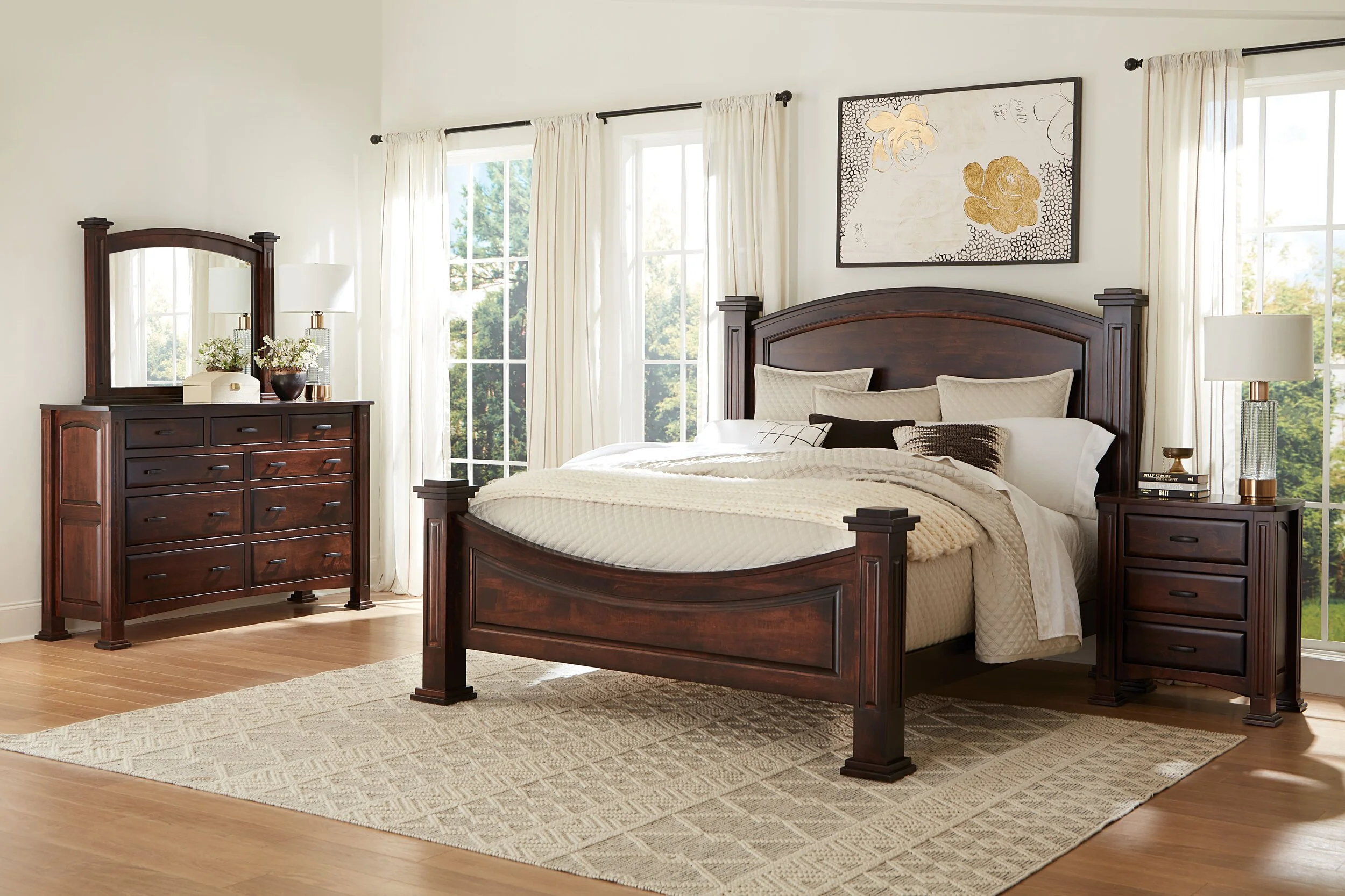 Amish Solid Wood Bedroom Furniture — Countrywood Accents