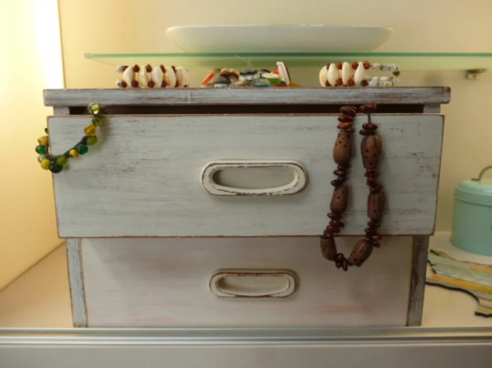 Upcycled jewelry box by Bridget Thornton