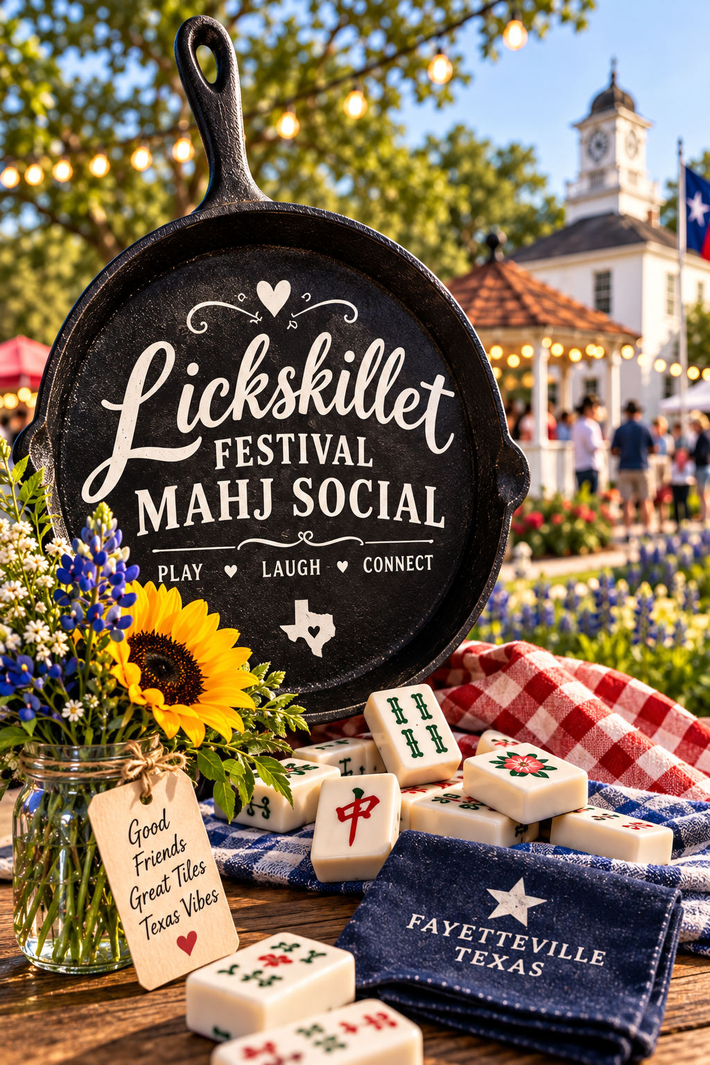 Lickskillet Festival Mahj Social, Sat. Oct. 17