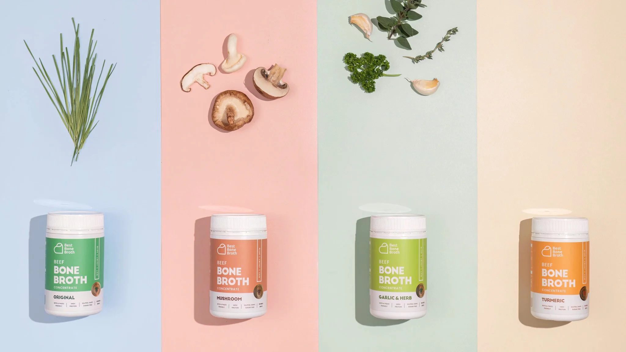 Different uses for paper in a product photo — Rachel Kimberley Photography