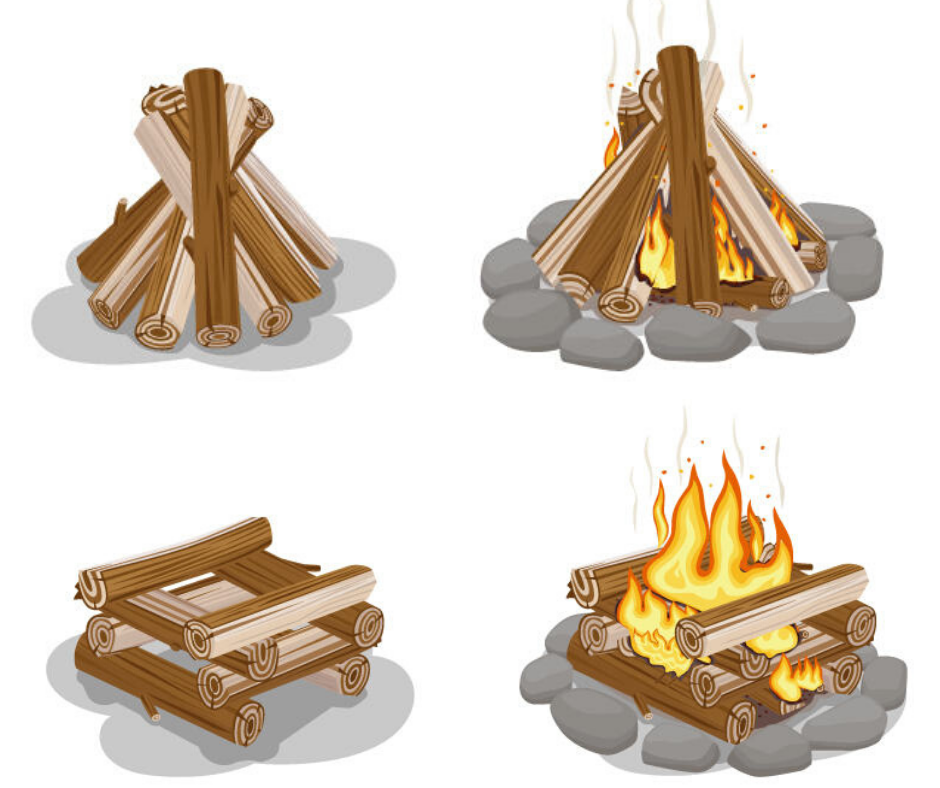 How to Build a Campfire — Whispering Springs