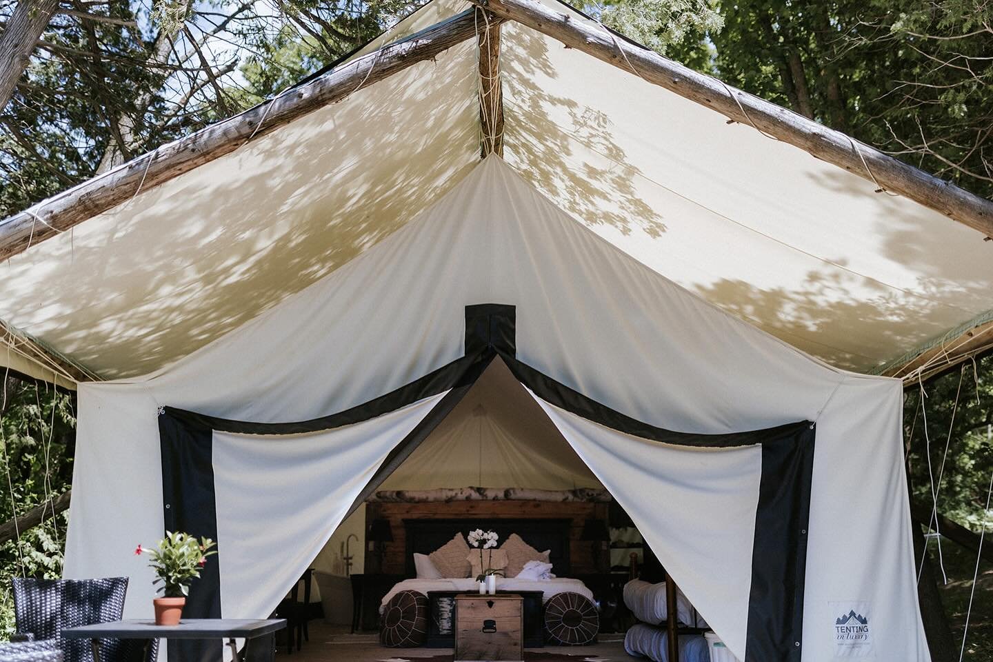 Looking for a relaxing escape from the ordinary? While our weekends are nearly sold out for the remainder of our season, we still have lots of midweek availability June and July - and we are only 90 minutes east of Toronto. 

Link in bio to book or g