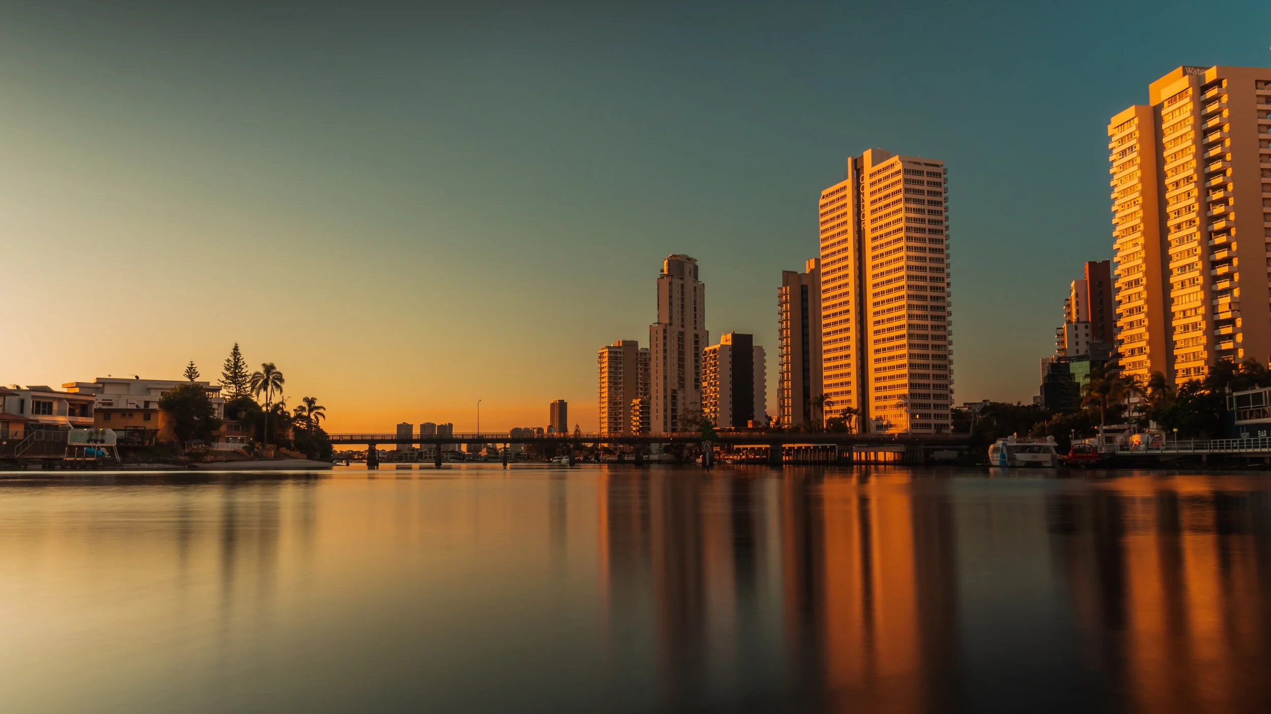 Gold Coast - Sunset Cityscape