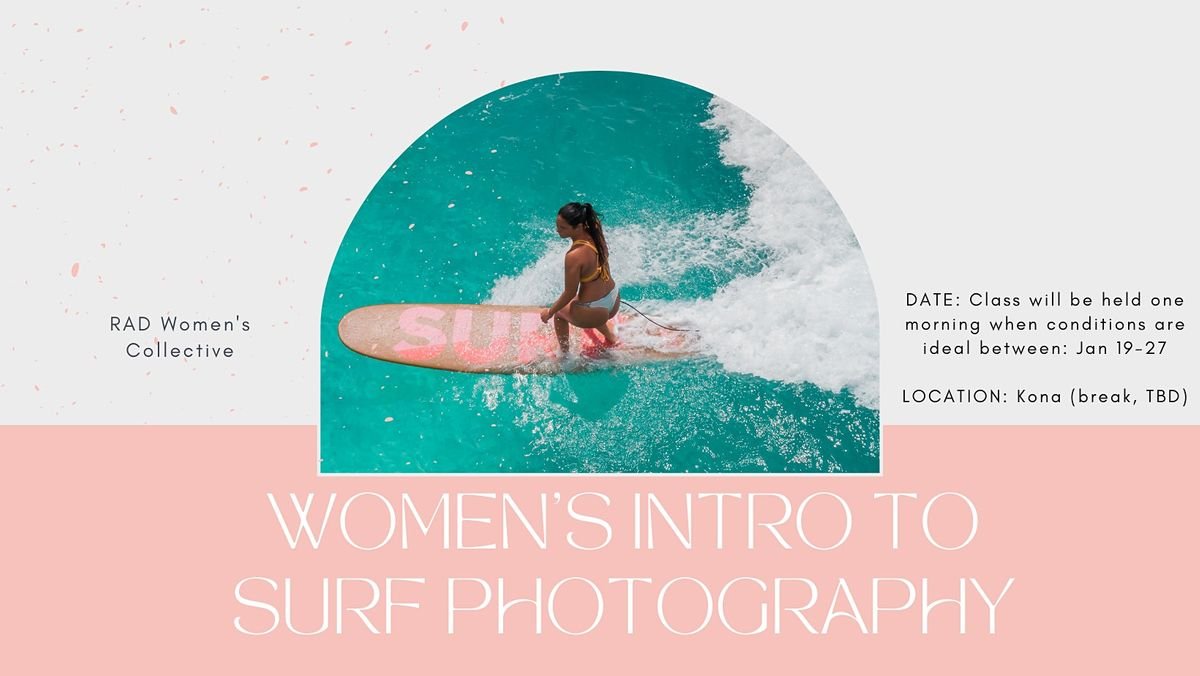 Womens Intro to Surf Photography