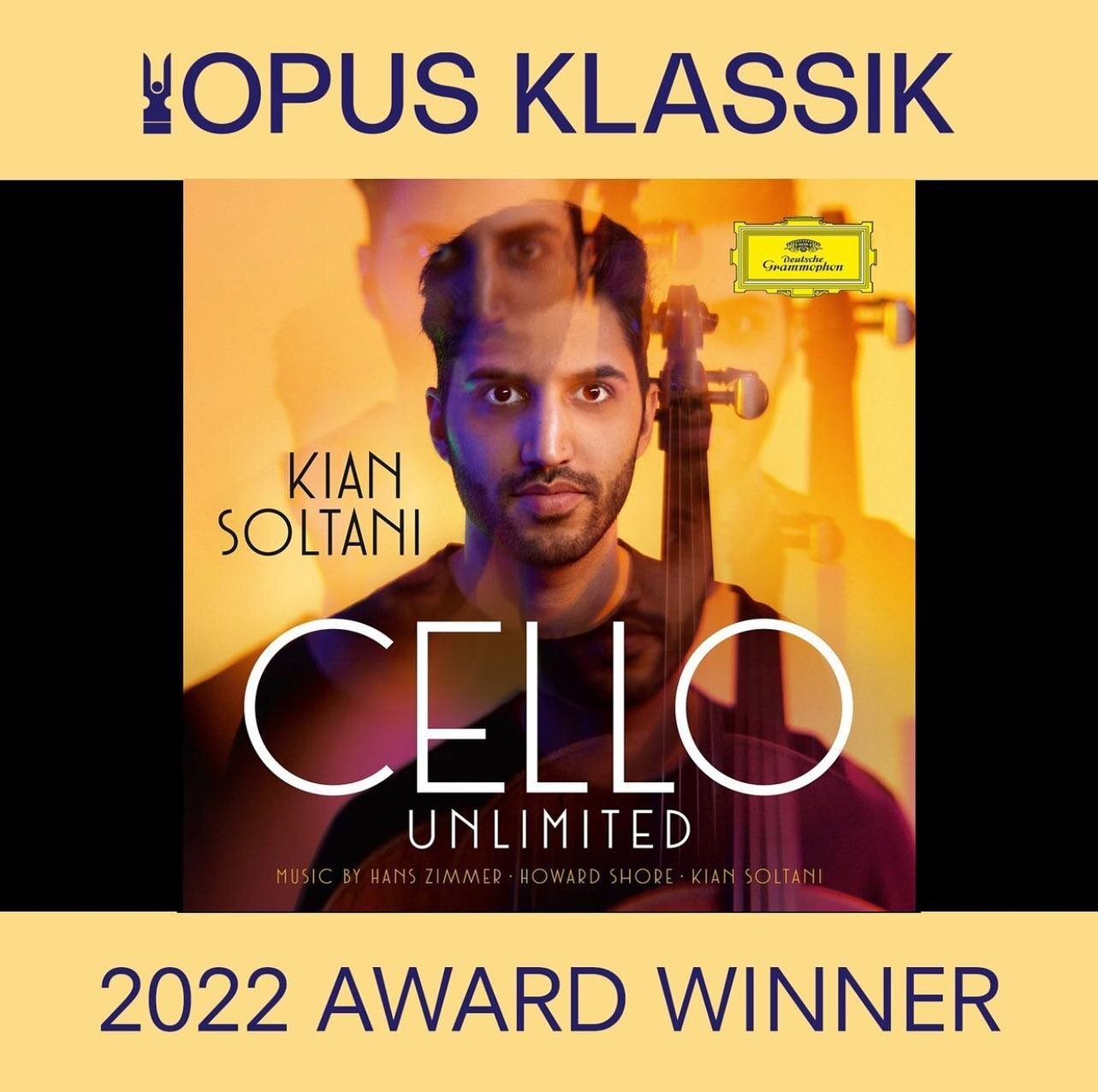 Happy about the &ldquo;innovative listening Award&rdquo; by @opusklassik for my Album CELLO UNLIMITED 🥳
-
We worked COUNTLESS hours over the course of a whole year mixing this album and creating a sound experience while using ONLY the cello, that wo