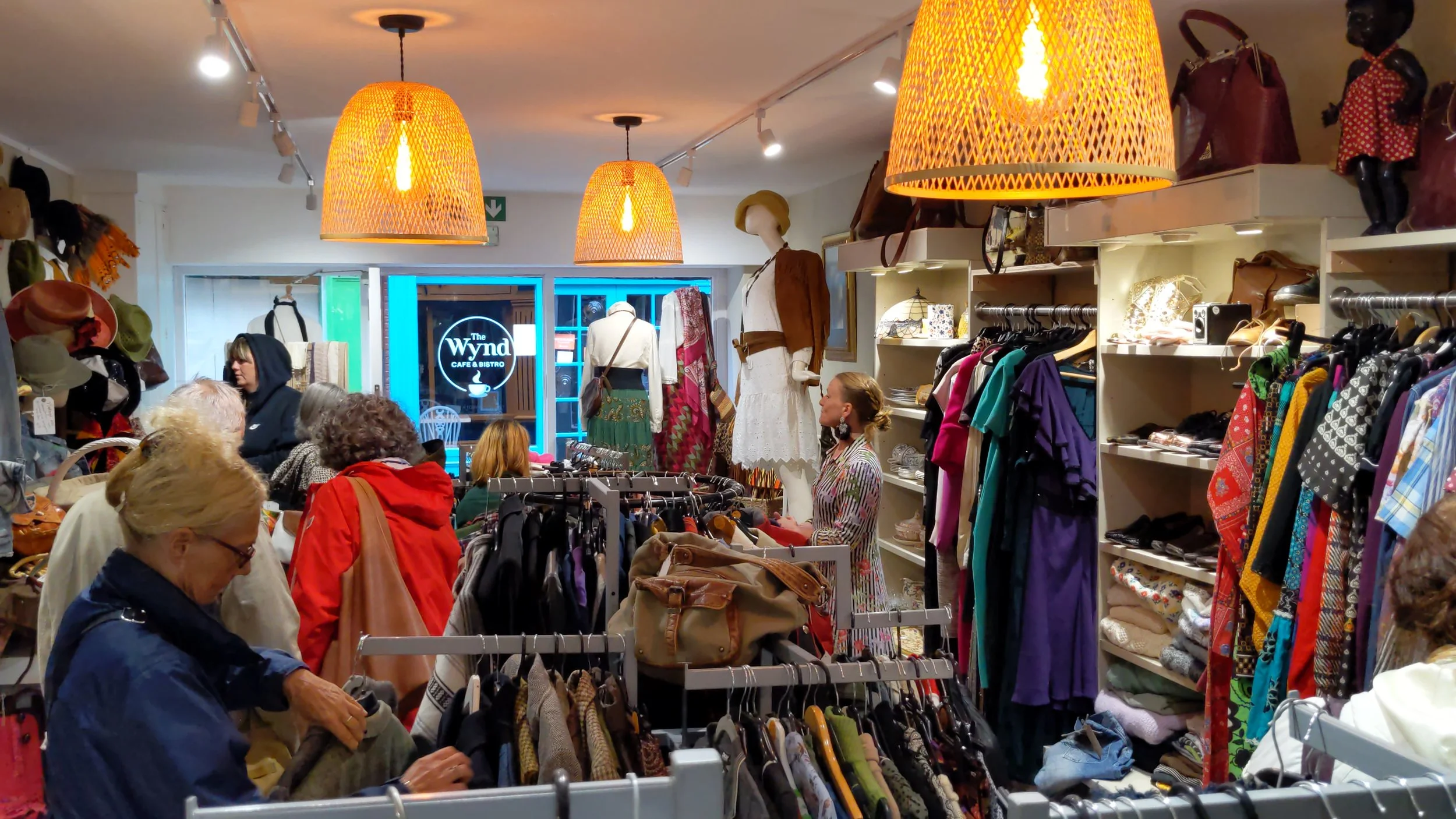 Interior photo of Hope & Glory on Post House Wynd, Darlington town centre.