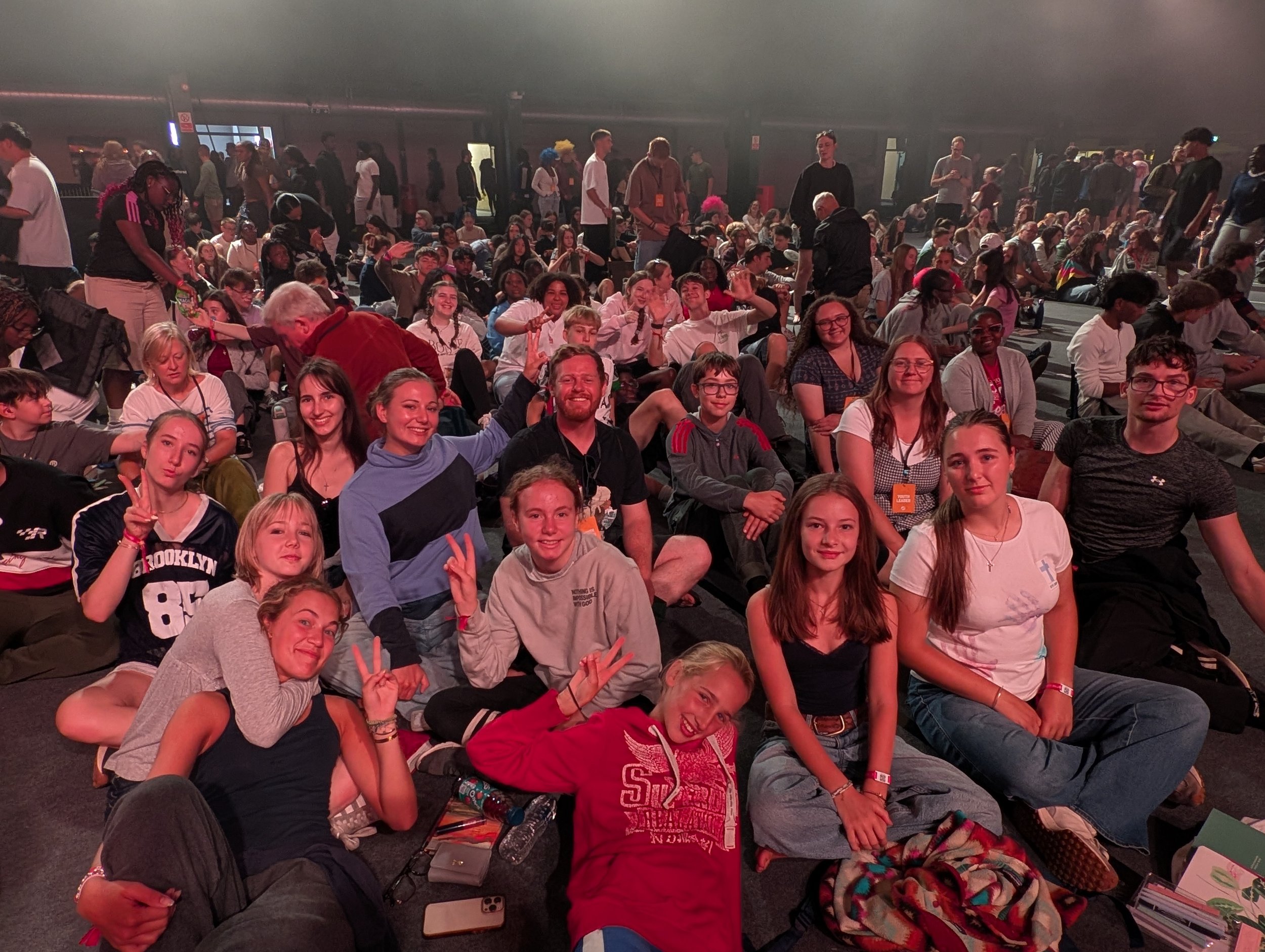 Members of Darlington Vineyard Youth at the annual Dreaming The Impossible (DTI) Festival