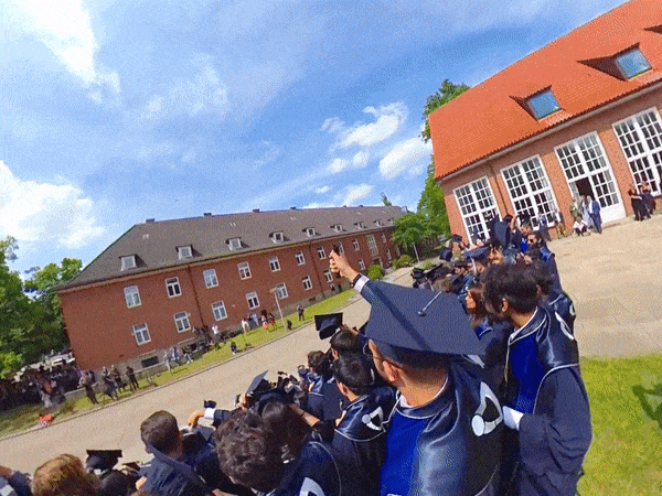 Traditional Hat Toss | Graduation Day 2019