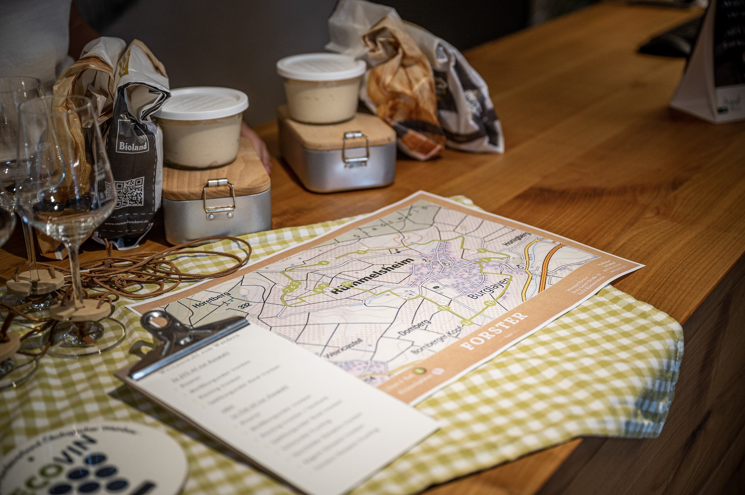 Wandern mit Weinpicknick für 2!