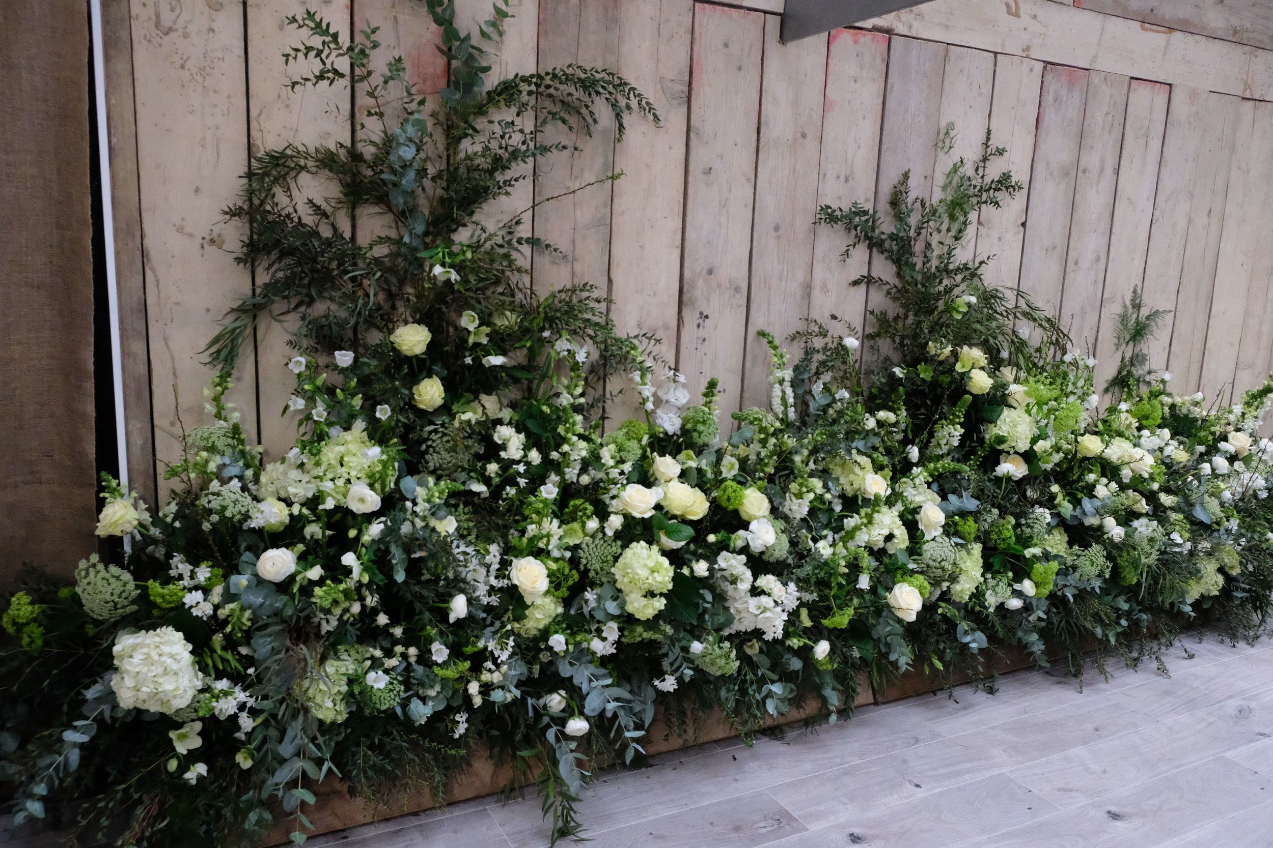 Wildflower hedge created at the Philippa Craddock workshop